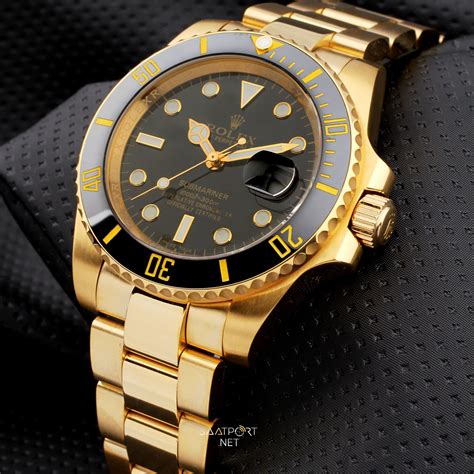 rolex submariner black gold fake|rolex submariner all black price.